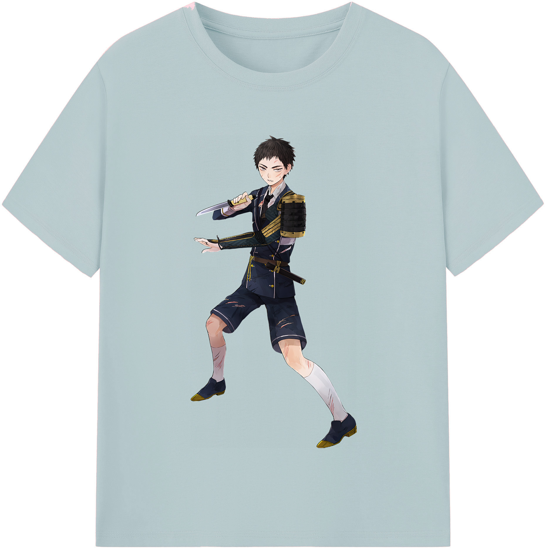 （画像用） 刀剣乱舞 Touken Ranbu 綿100％半袖Tシャツ（フロントプリント）